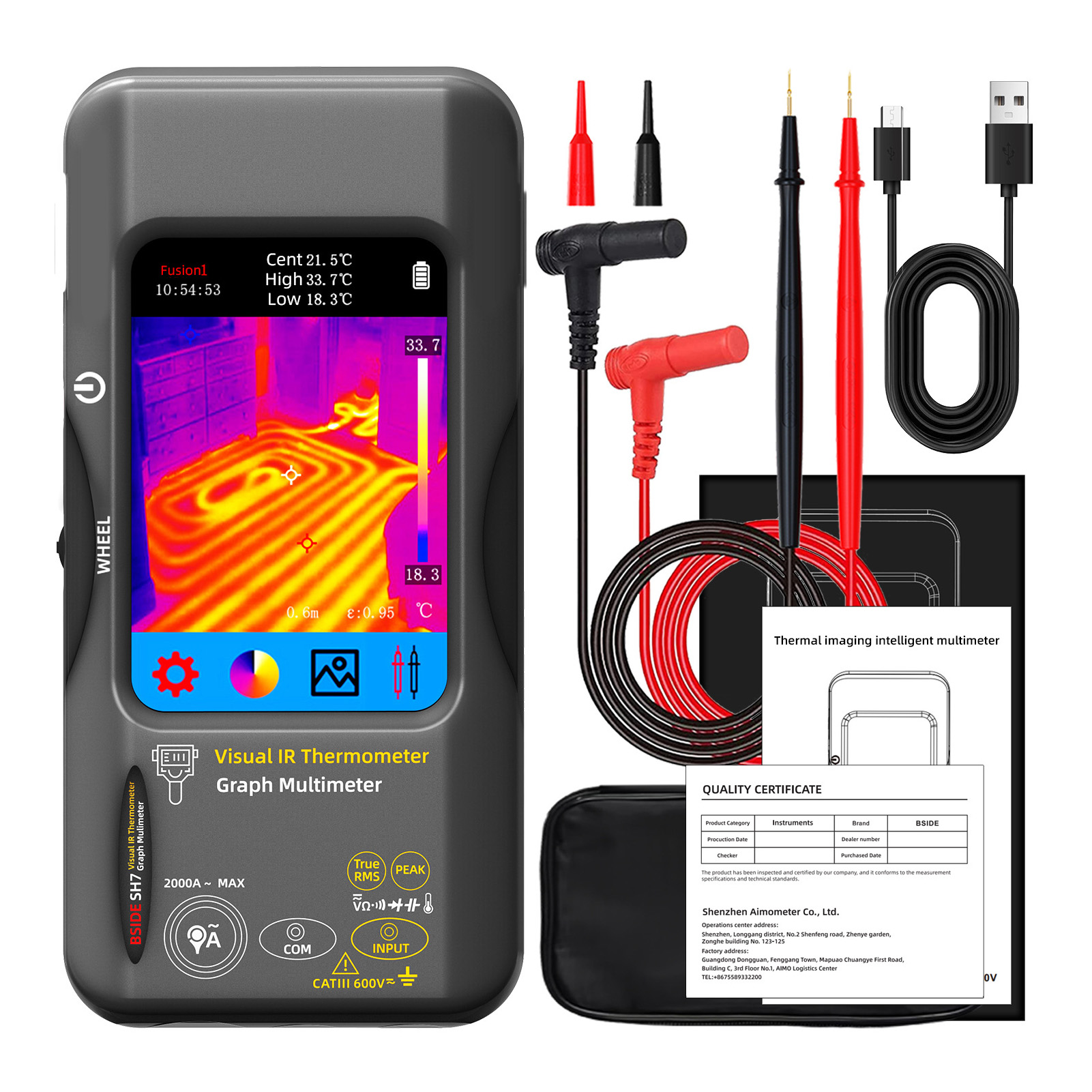 SH7 Touch Thermal Imaging Mult - Nf 521 Thermal Imaging Camera recension och pris