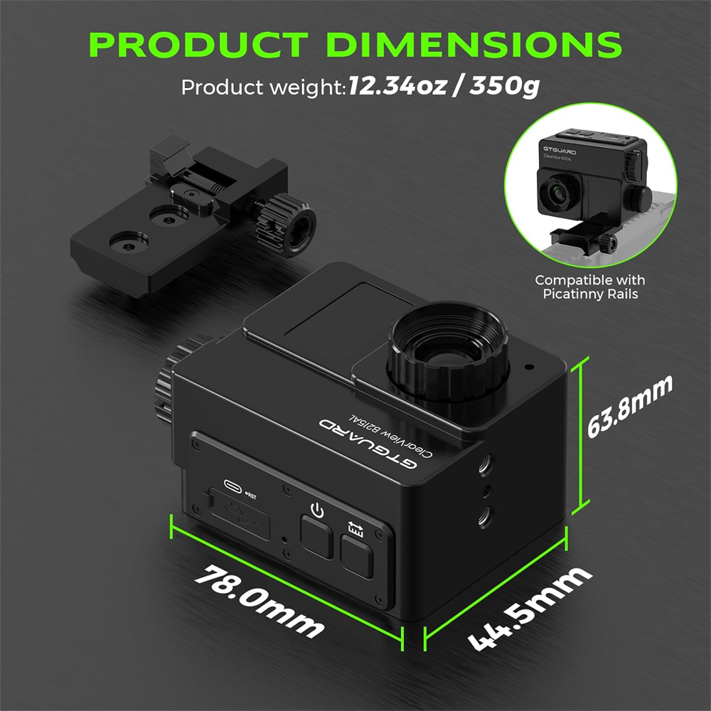 GTGUARD B215AL Thermal Imaging - Thermal Scope Night Vision Monocular recension och pris